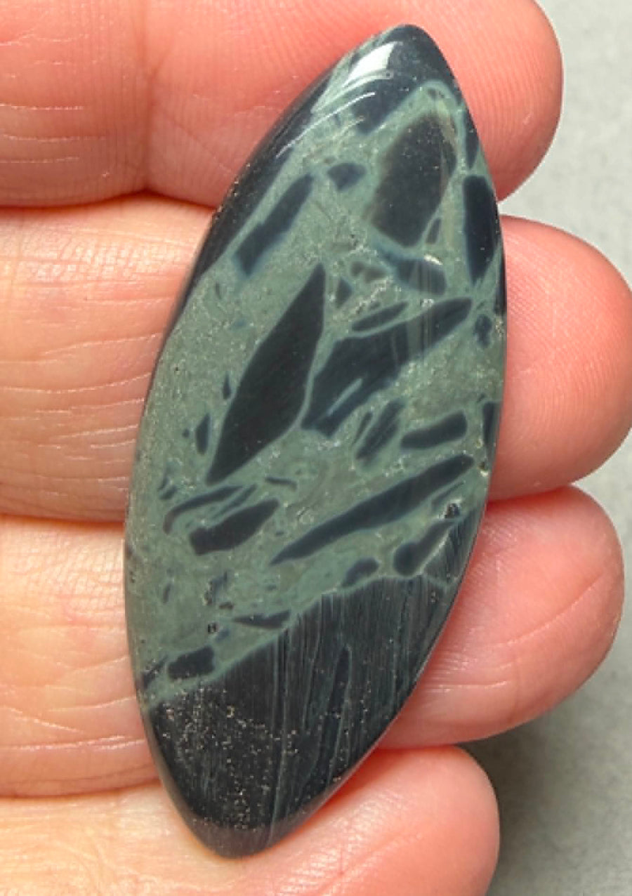 Marquise 48x19mm Cobweb Jasper Cabochon 41