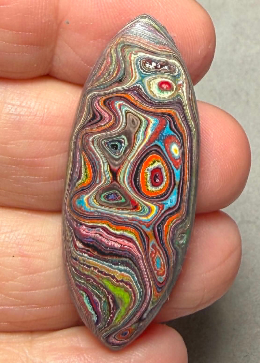 Marquise 46x18mm Funkite Cabochon 04