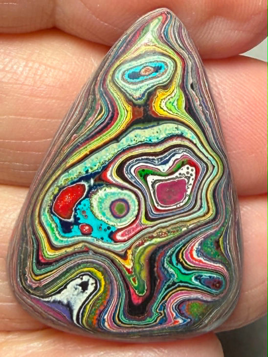 Teardrop 33x23mm Funkite Cabochon 10