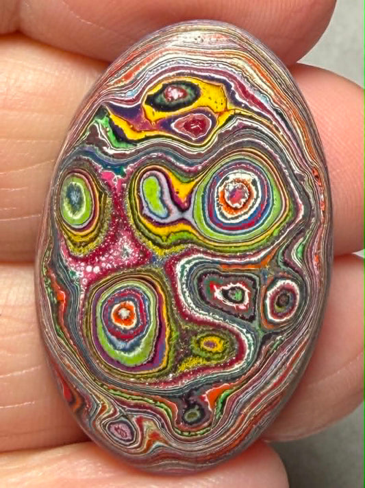 Oval 33x21mm Funkite Cabochon 12