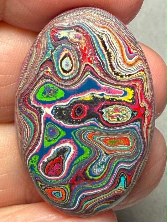 Oval 33x22mm Funkite Cabochon 16