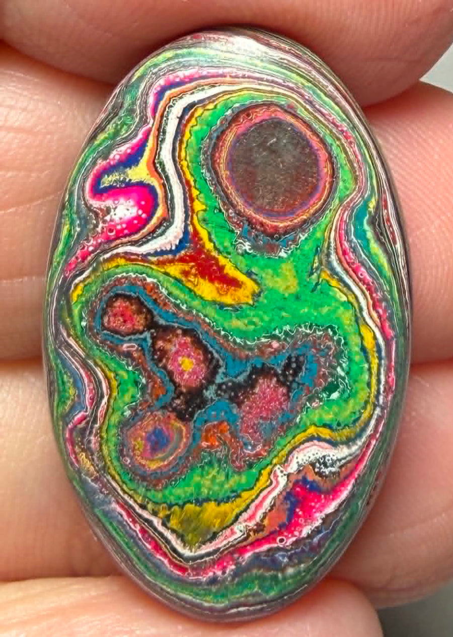 Oval 30x18mm Funkite Cabochon 17