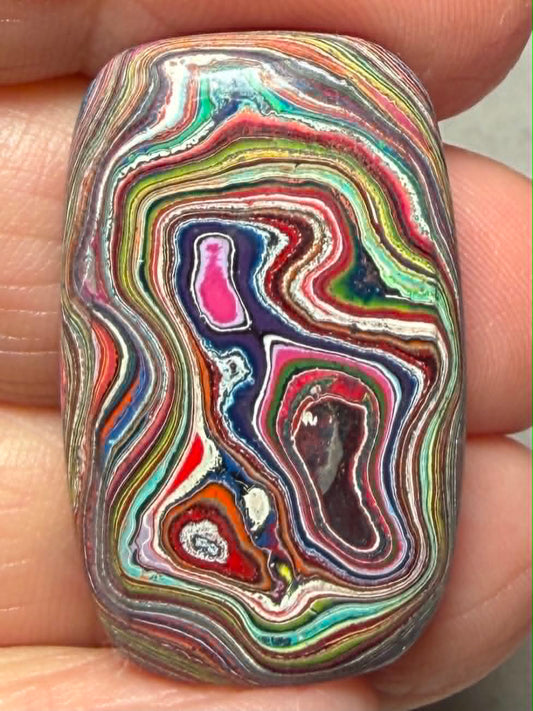 Rectangle 31x19mm Funkite Cabochon 19