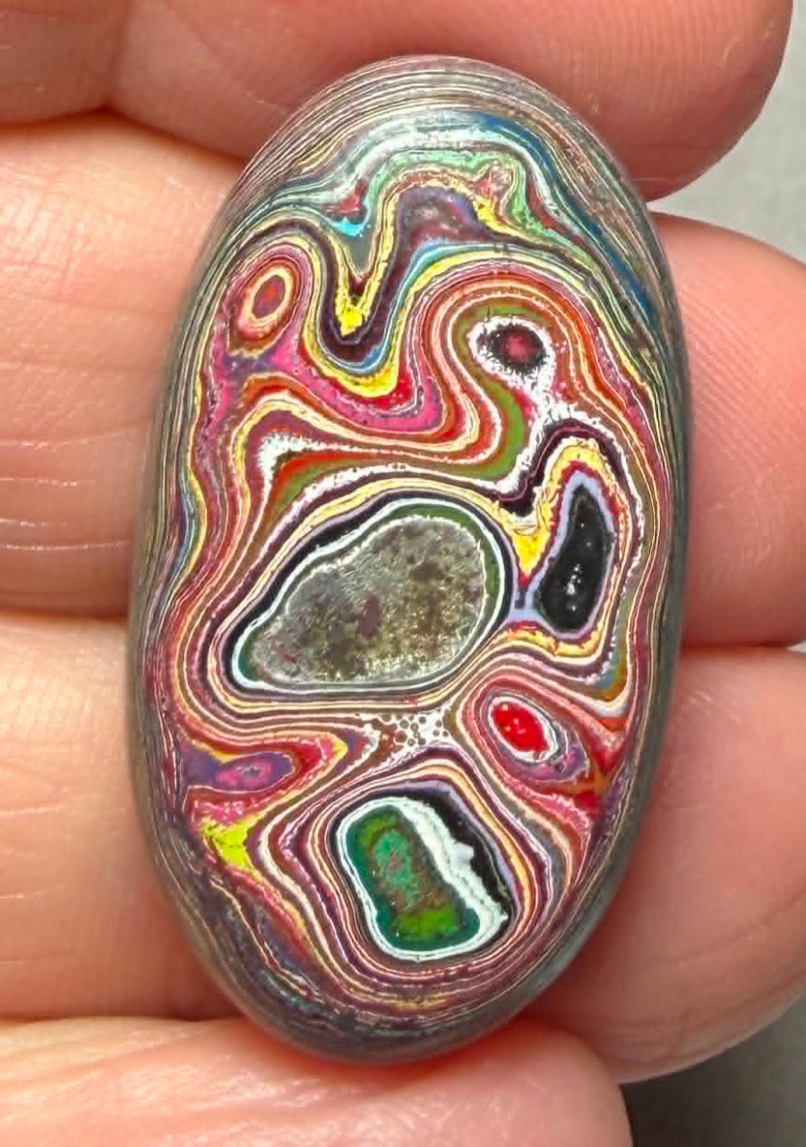 Oval 32x18mm Funkite Cabochon 20