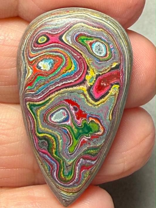 Teardrop 37x21mm Funkite Cabochon 21