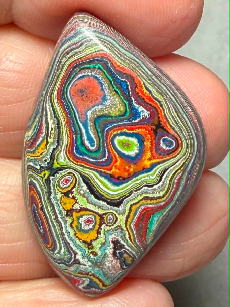 Freeform 34x22mm Funkite Cabochon 25