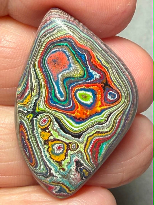 Freeform 34x22mm Funkite Cabochon 25