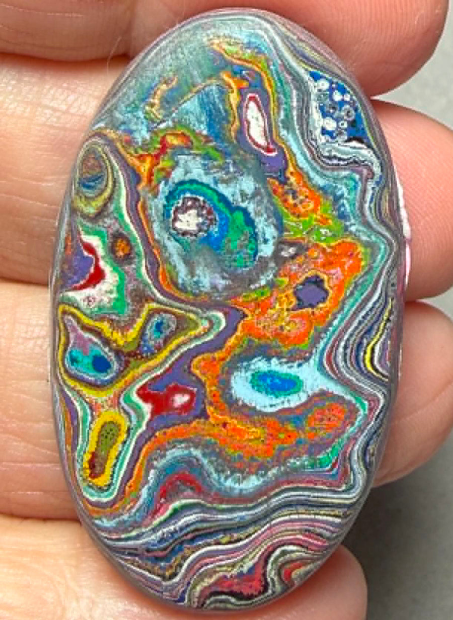 Oval 43x25mm Funkite Cabochon 30