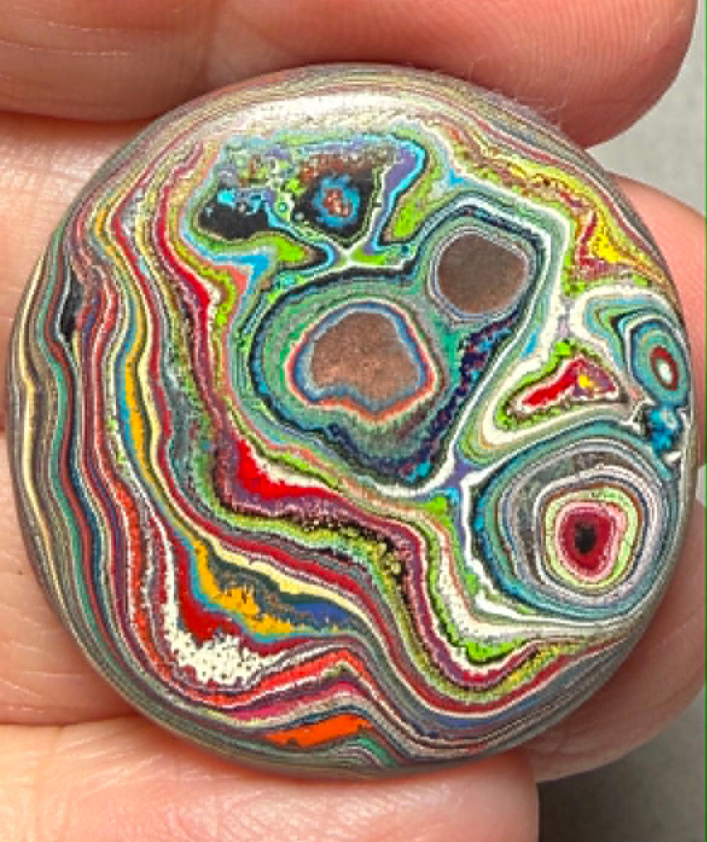 Oval 32x31mm Funkite Cabochon 31