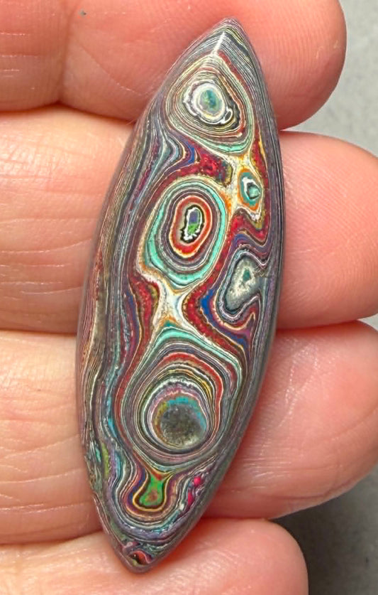 Marquise 42x15mm Funkite Cabochon 37