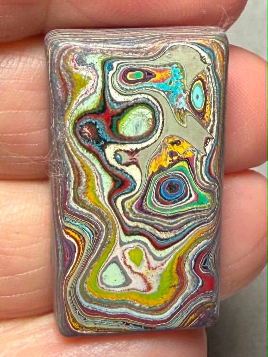 Freeform 31x19mm Funkite Cabochon 40