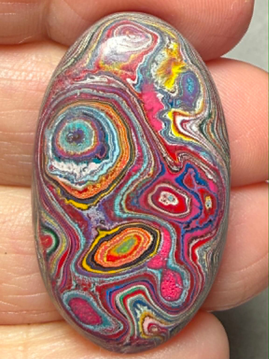 Oval 35x21mm Funkite Cabochon 41