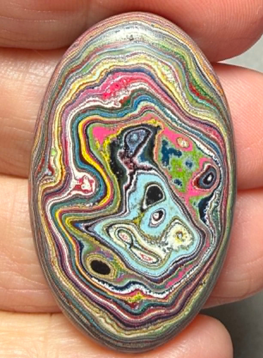 Oval 39x24mm Funkite Cabochon 44