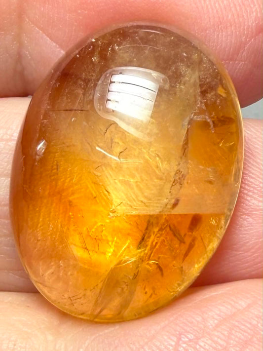 Oval 25x18mm Citrine Cabochon 27