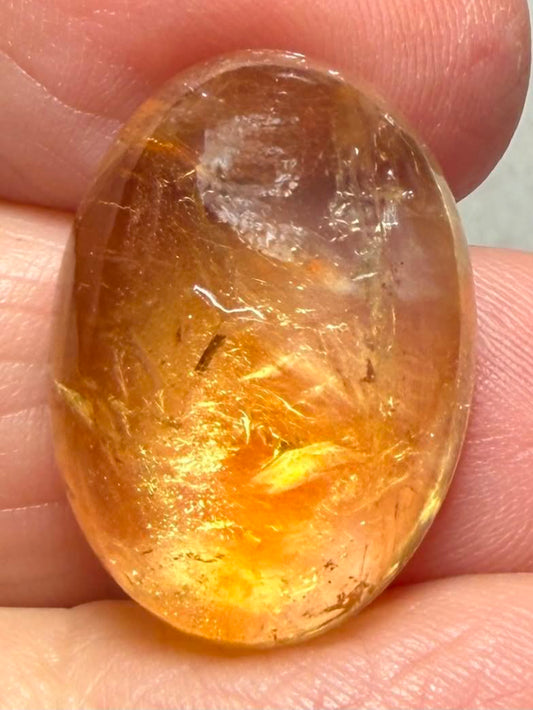 Oval 23x16mm Citrine Cabochon 29