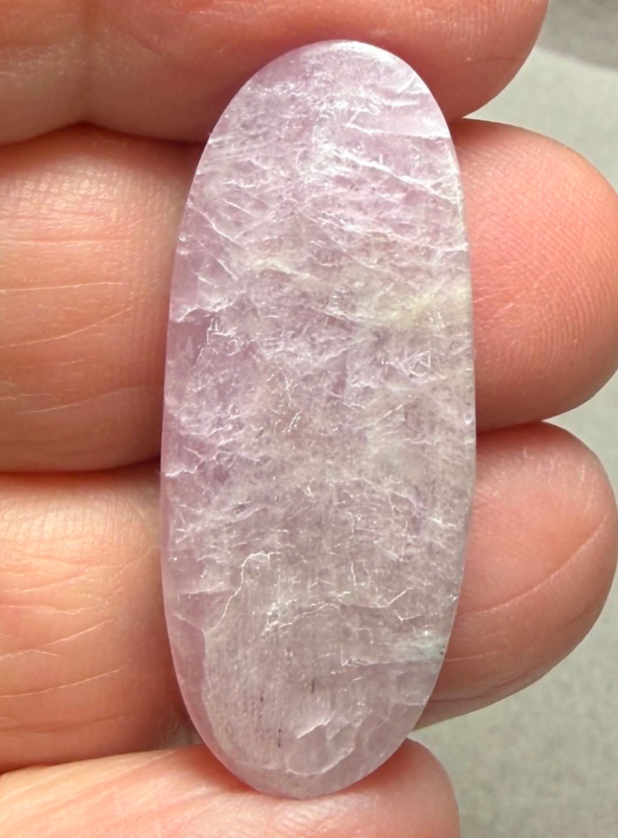 Oval 35x14mm Kunzite Cabochon 20