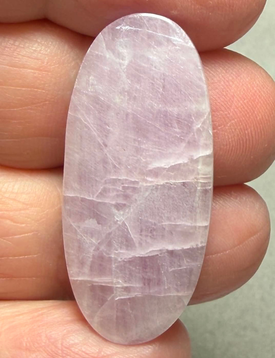 Oval 35x16mm Kunzite Cabochon 23
