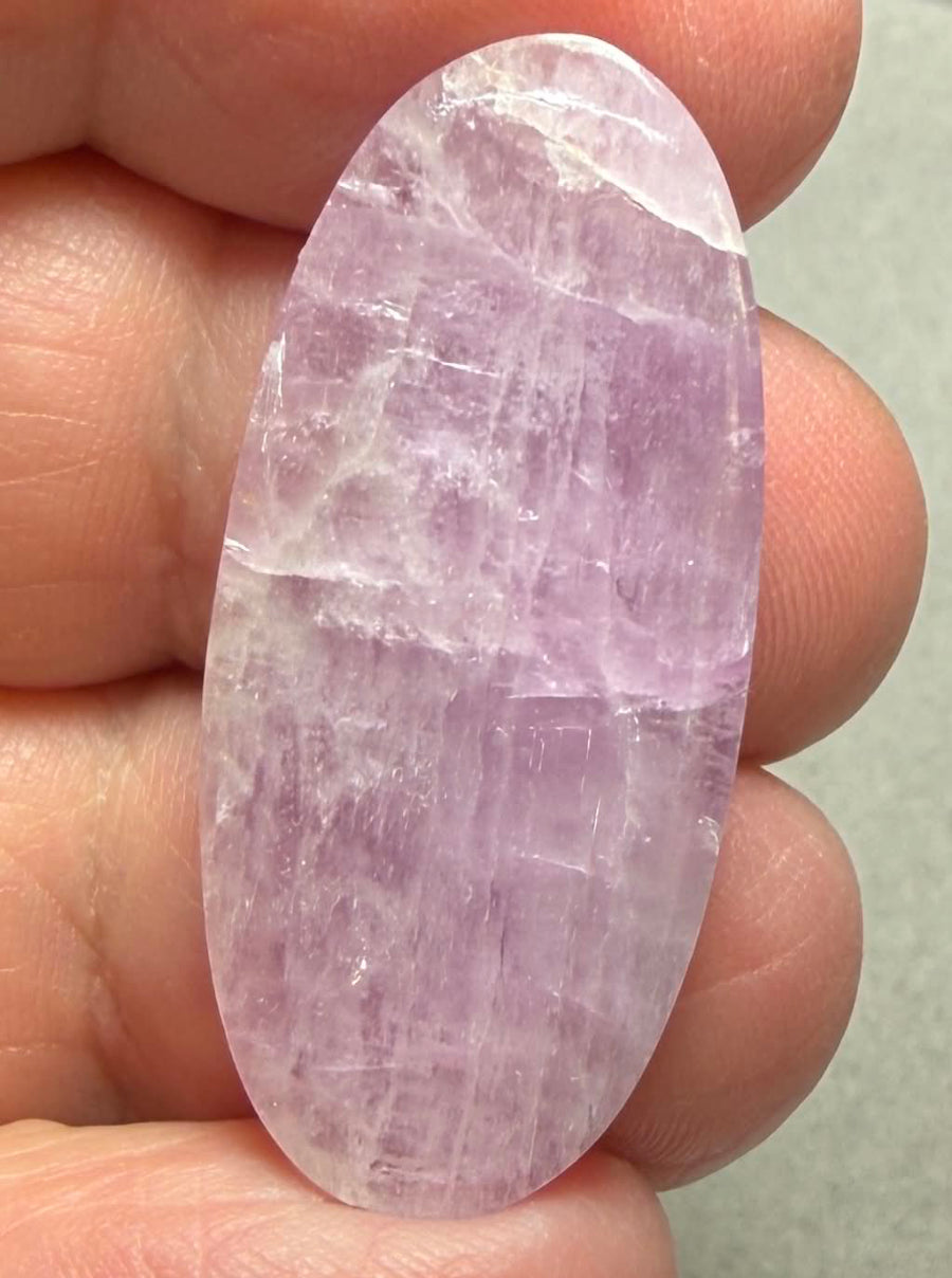 Oval 35x16mm Kunzite Cabochon 33