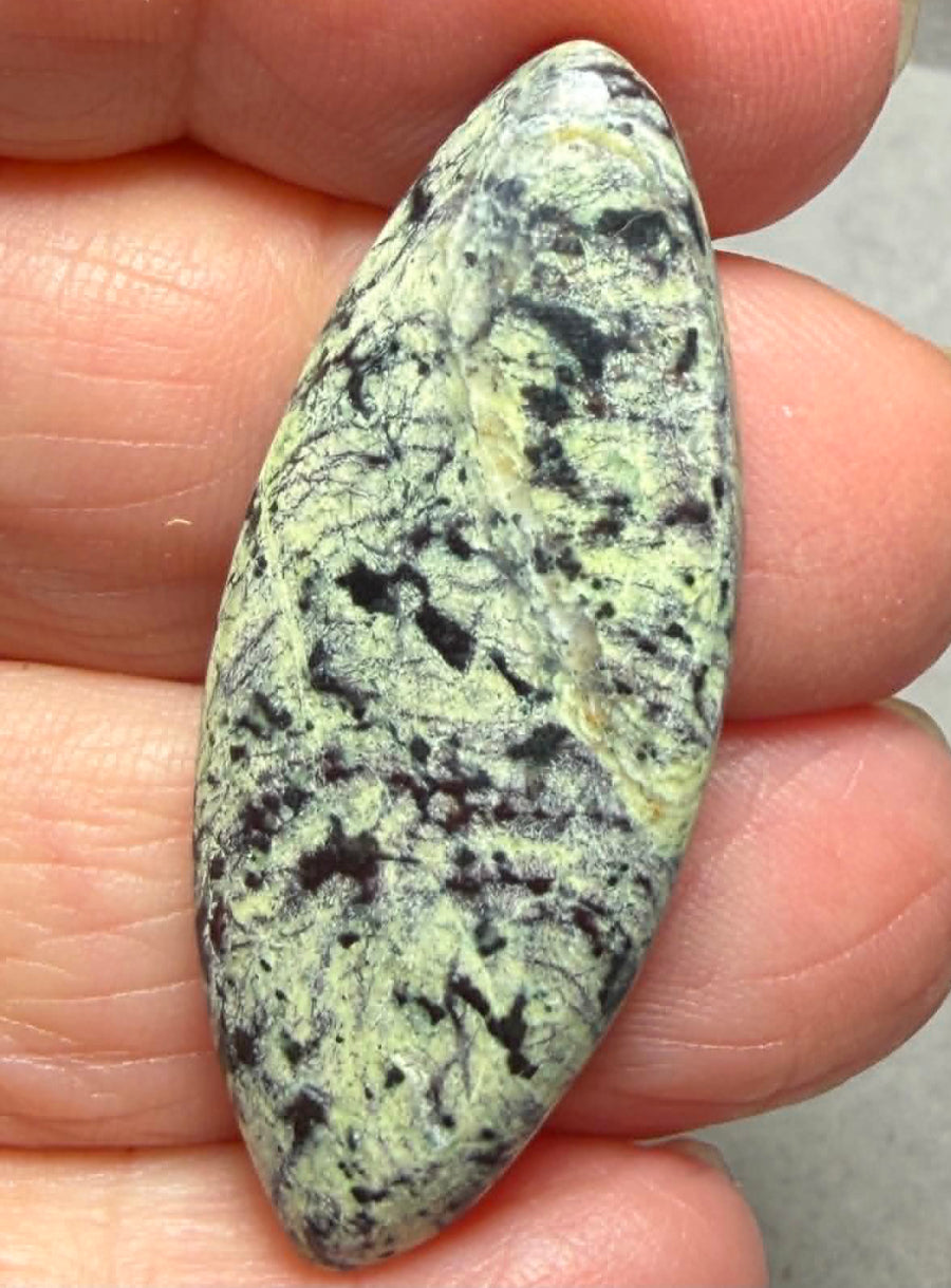 Marquise 41x17mm Lemon Chrysoprase Cabochon 24