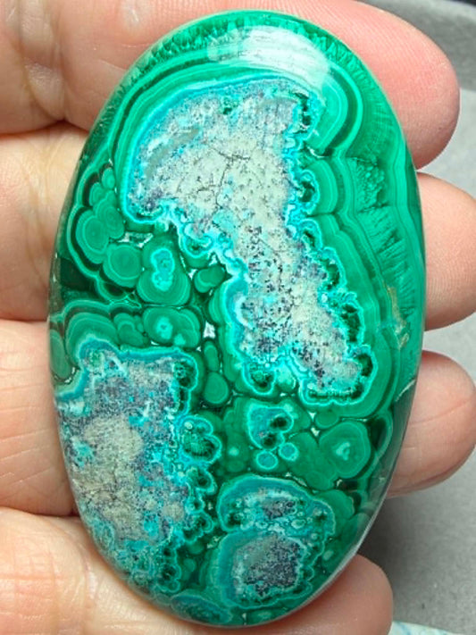 Oval 61x36mm Malacolla Cabochon 15