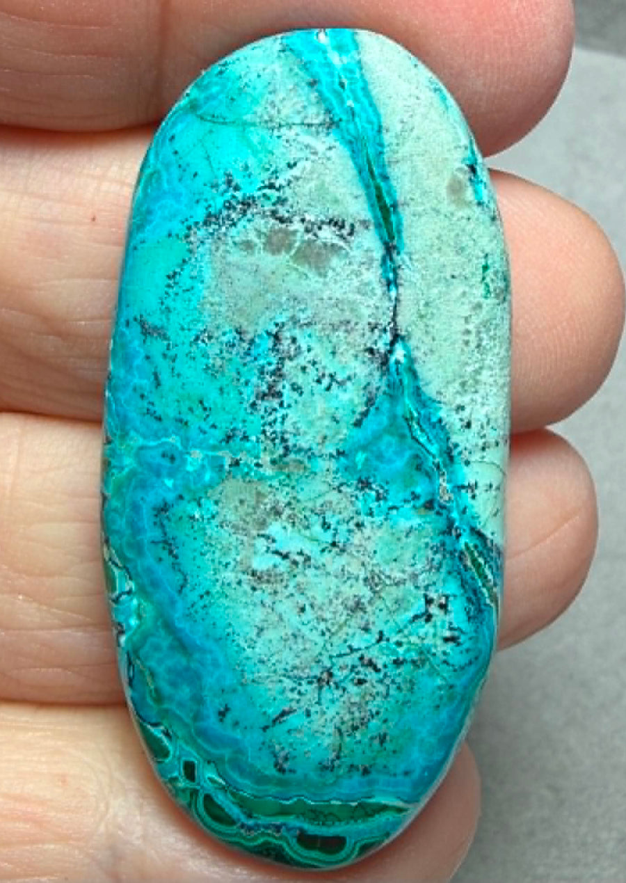 Oval 47x23mm Malacolla Cabochon 20