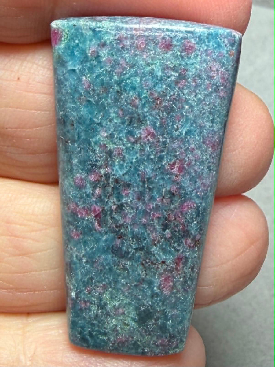 Freeform  39x22mm Ruby Kyanite Cabochon 48
