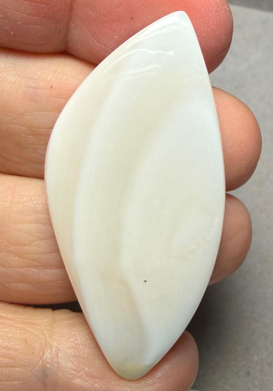 Freeform 50x25mm Mother of Pearl Cabochon 38