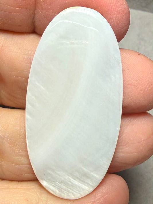 Oval 45x23mm Mother of Pearl Cabochon 54