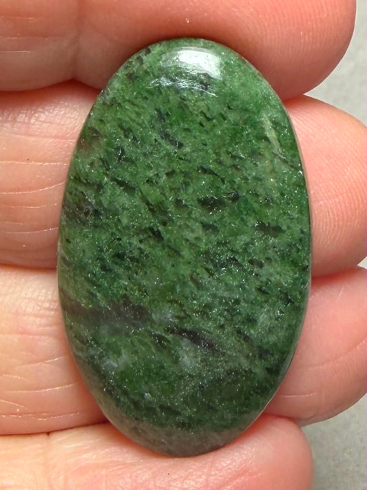 Oval 34x21mm Brazilian Fuchsite Cabochon 11