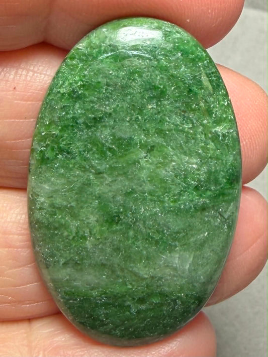 Oval 38x24mm Brazilian Fuchsite Cabochon 12