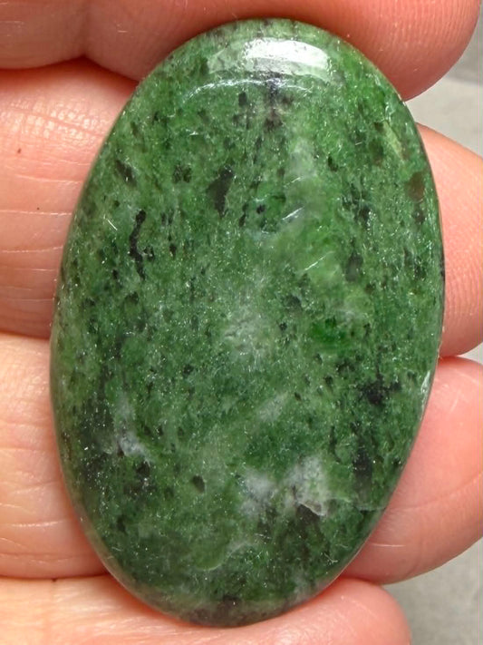 Oval 37x23mm Brazilian Fuchsite Cabochon 20