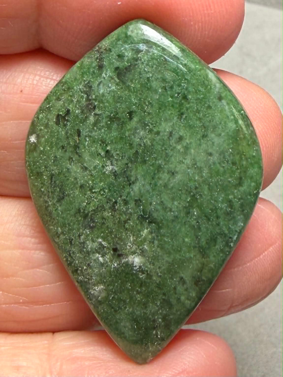 Freeform 40x27mm Brazilian Fuchsite Cabochon 21