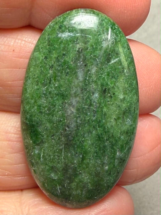 Oval 38x22mm Brazilian Fuchsite Cabochon 24