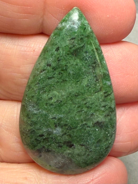 Teardrop 41x24mm Brazilian Fuchsite Cabochon 25
