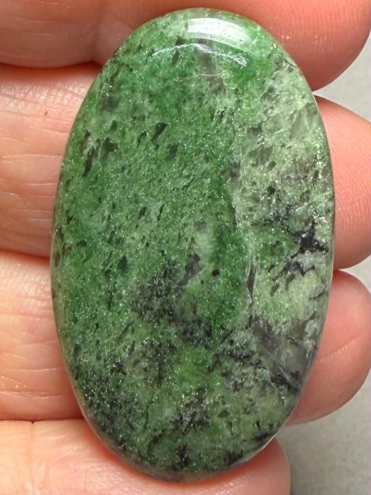 Oval 39x23mm Brazilian Fuchsite Cabochon 26