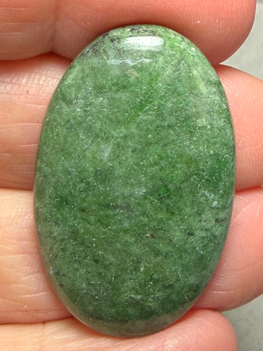 Oval 36x23mm Brazilian Fuchsite Cabochon 27