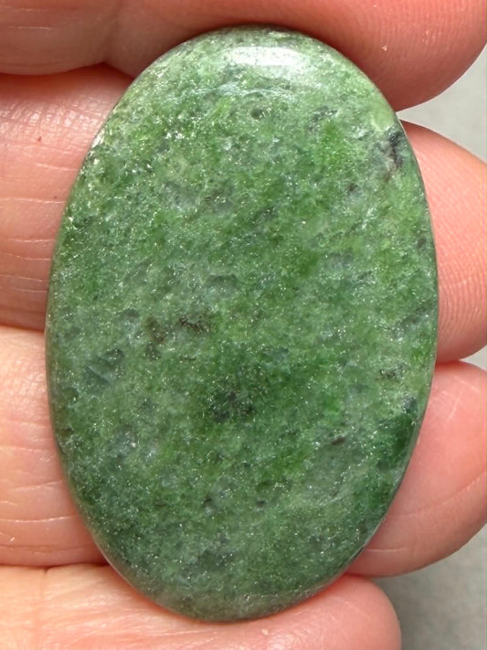 Oval 36x23mm Brazilian Fuchsite Cabochon 30