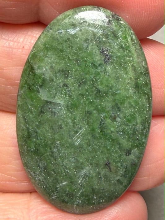 Oval 37x23mm Brazilian Fuchsite Cabochon 31