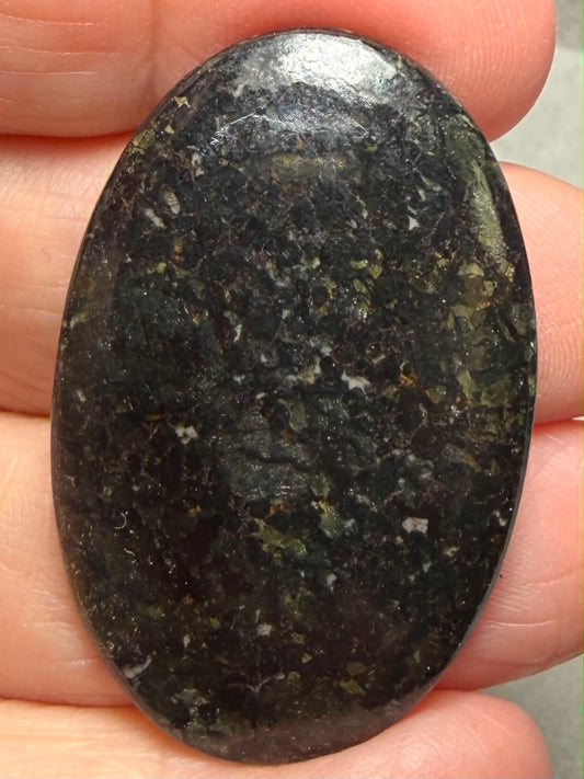 Oval 42x27mm Nuummite Cabochon 41