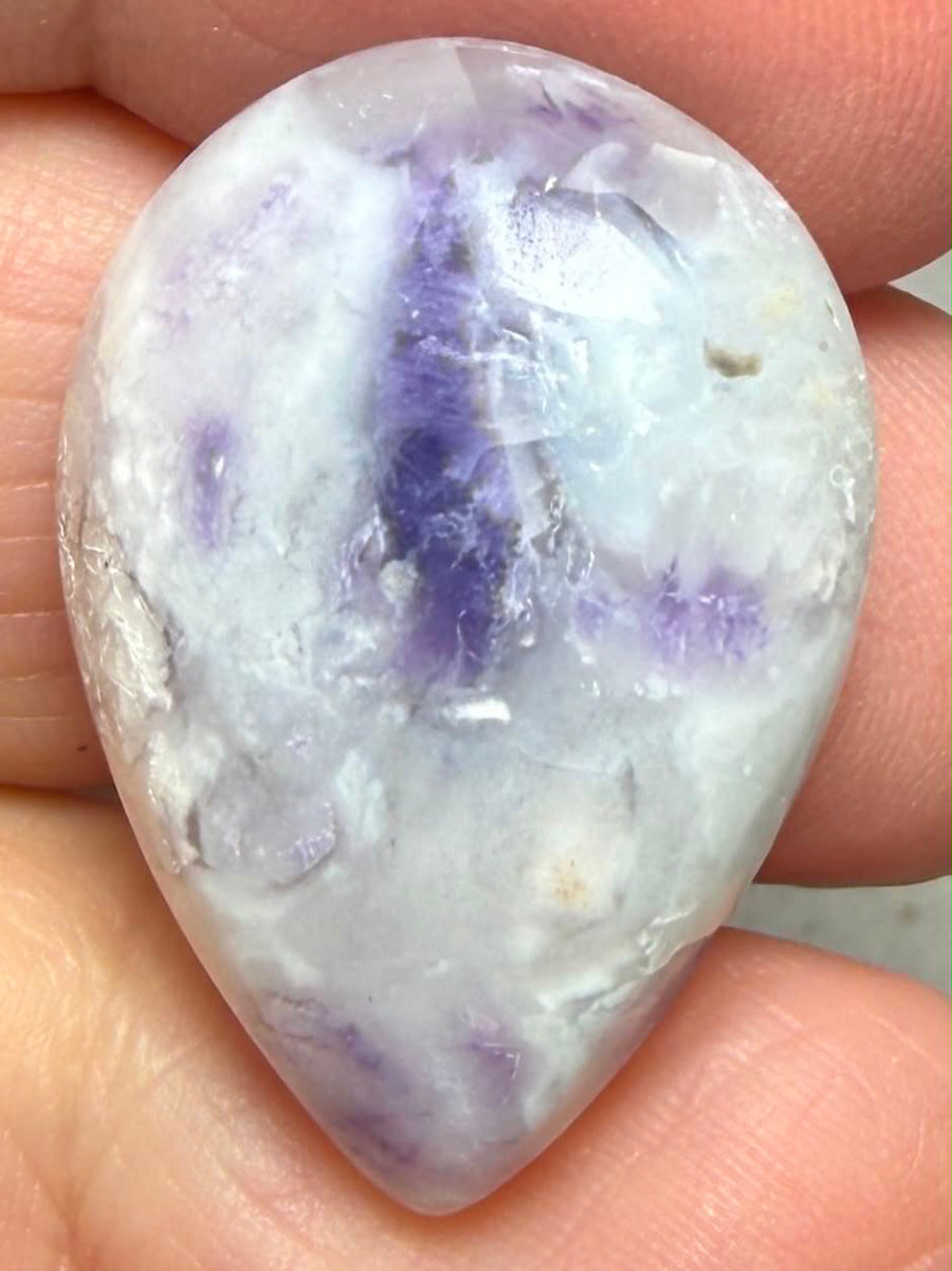 Teardrop 28x20mm Tiffany Stone Cabochon 76