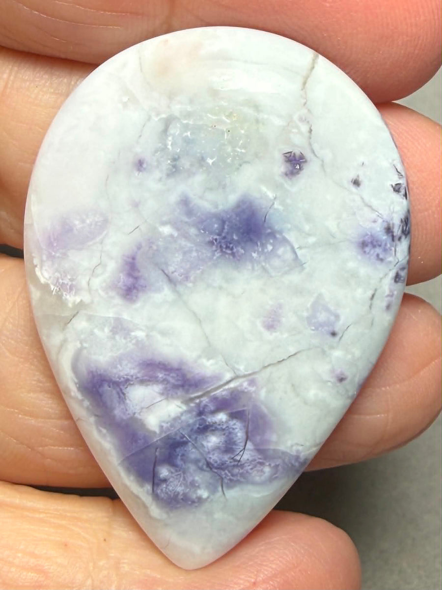 Teardrop 44x31mm Tiffany Stone Cabochon 78