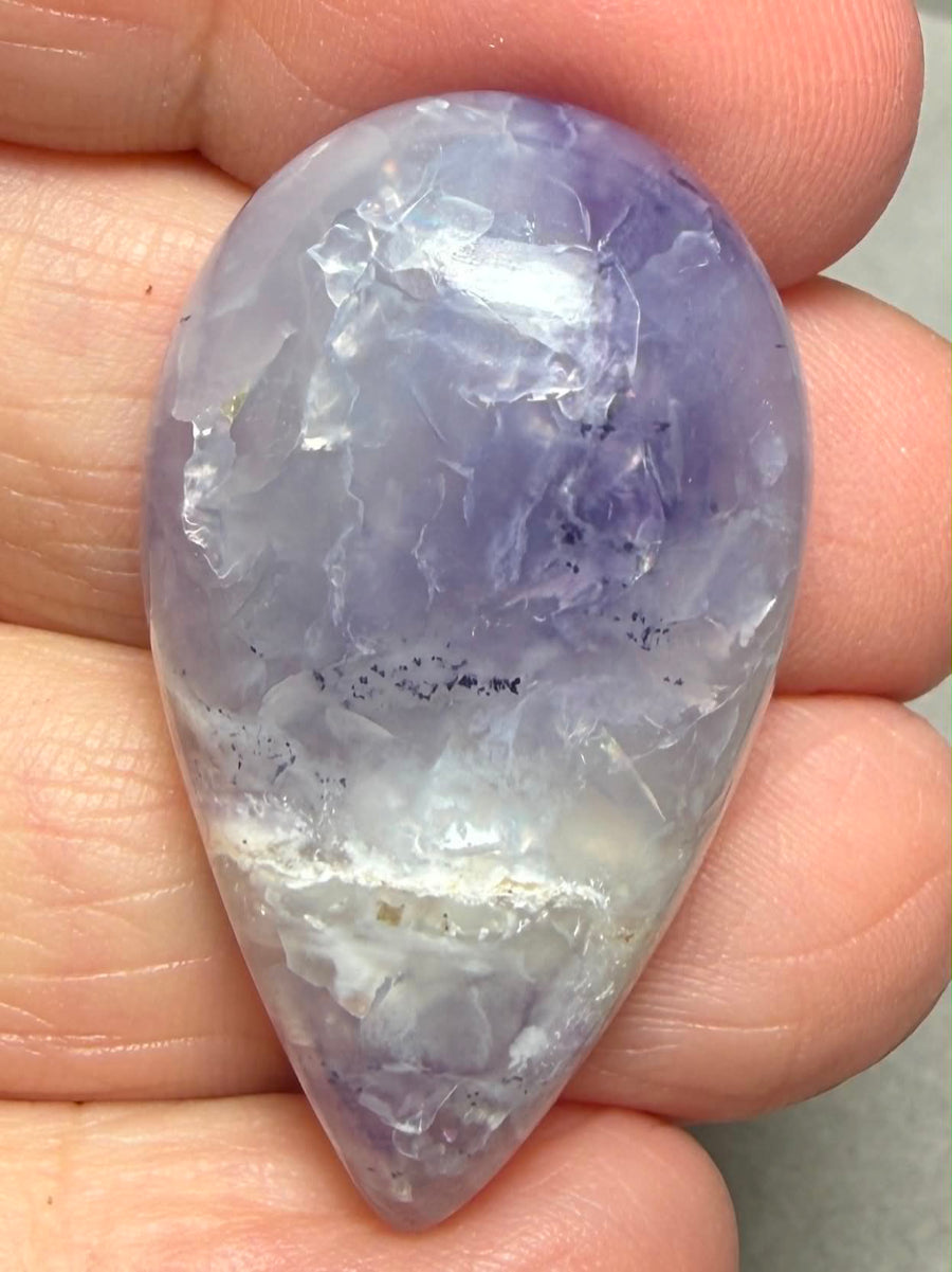 Teardrop 37x21mm Tiffany Stone Cabochon 95