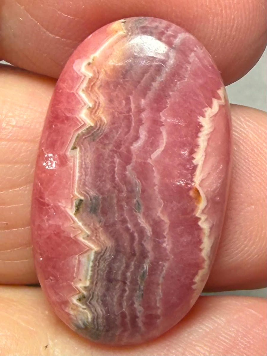 Oval 28x16mm Rhodochrosite Cabochon 70