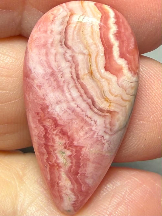 Teardrop 31x16mm Rhodochrosite Cabochon 71
