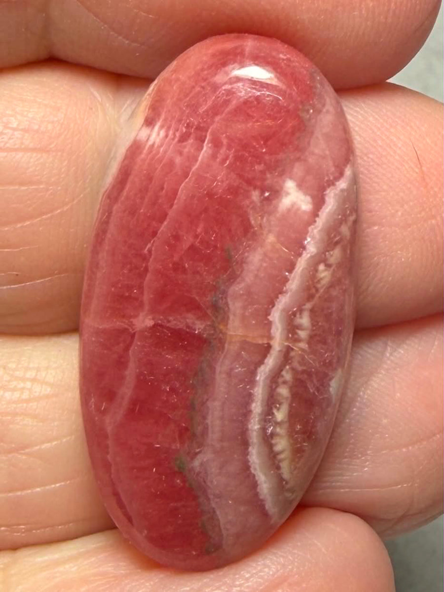 Oval 30x15mm Rhodochrosite Cabochon 72