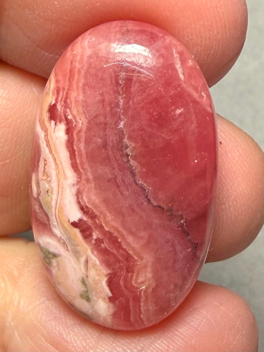 Oval 28x17mm Rhodochrosite Cabochon 82