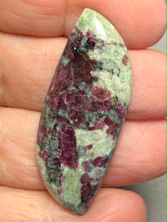 Freeform 44x18mm Eudialyte Cabochon 31