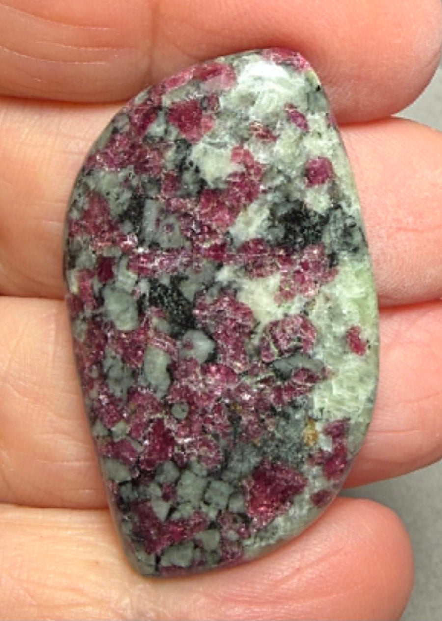 Freeform 42x24mm Eudialyte Cabochon 47