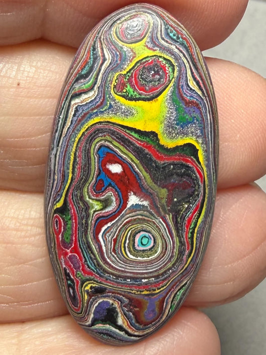 Oval 37x18mm Funkite Cabochon 54