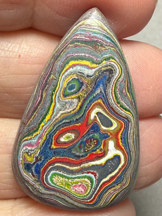 Teardrop 36x23mm Funkite Cabochon 62